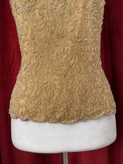 The Opaline Garden Silk Camisole