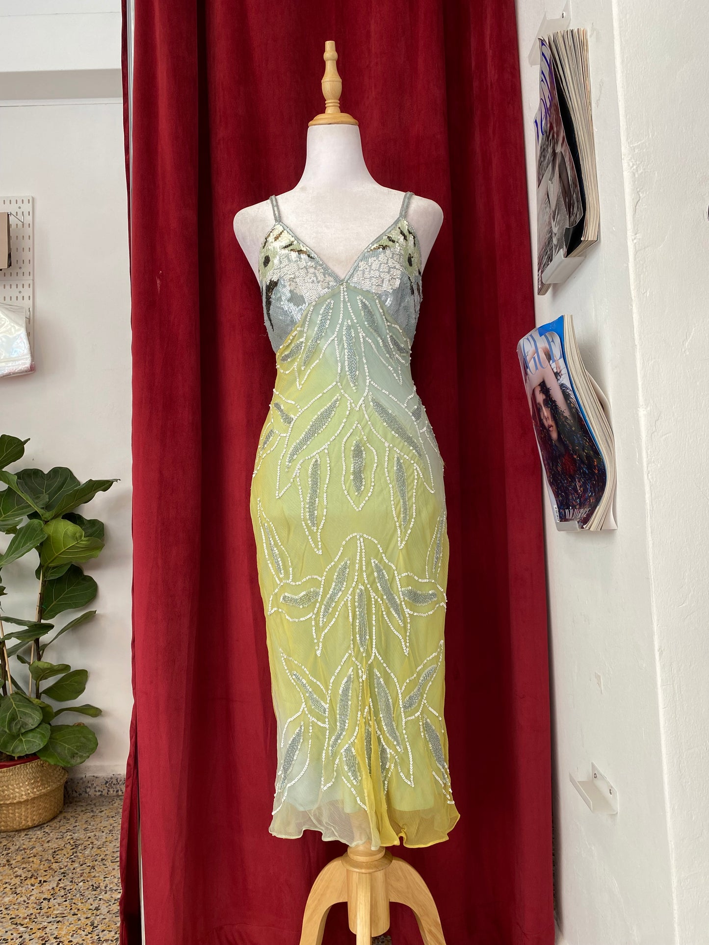 100% silk ethereal ombré gown ✨