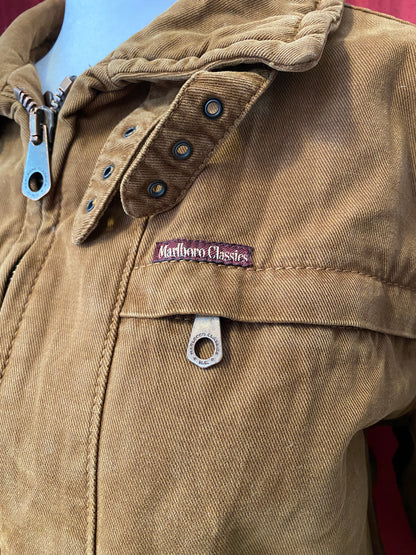 Marlboro Classics 100% cotton brown jacket