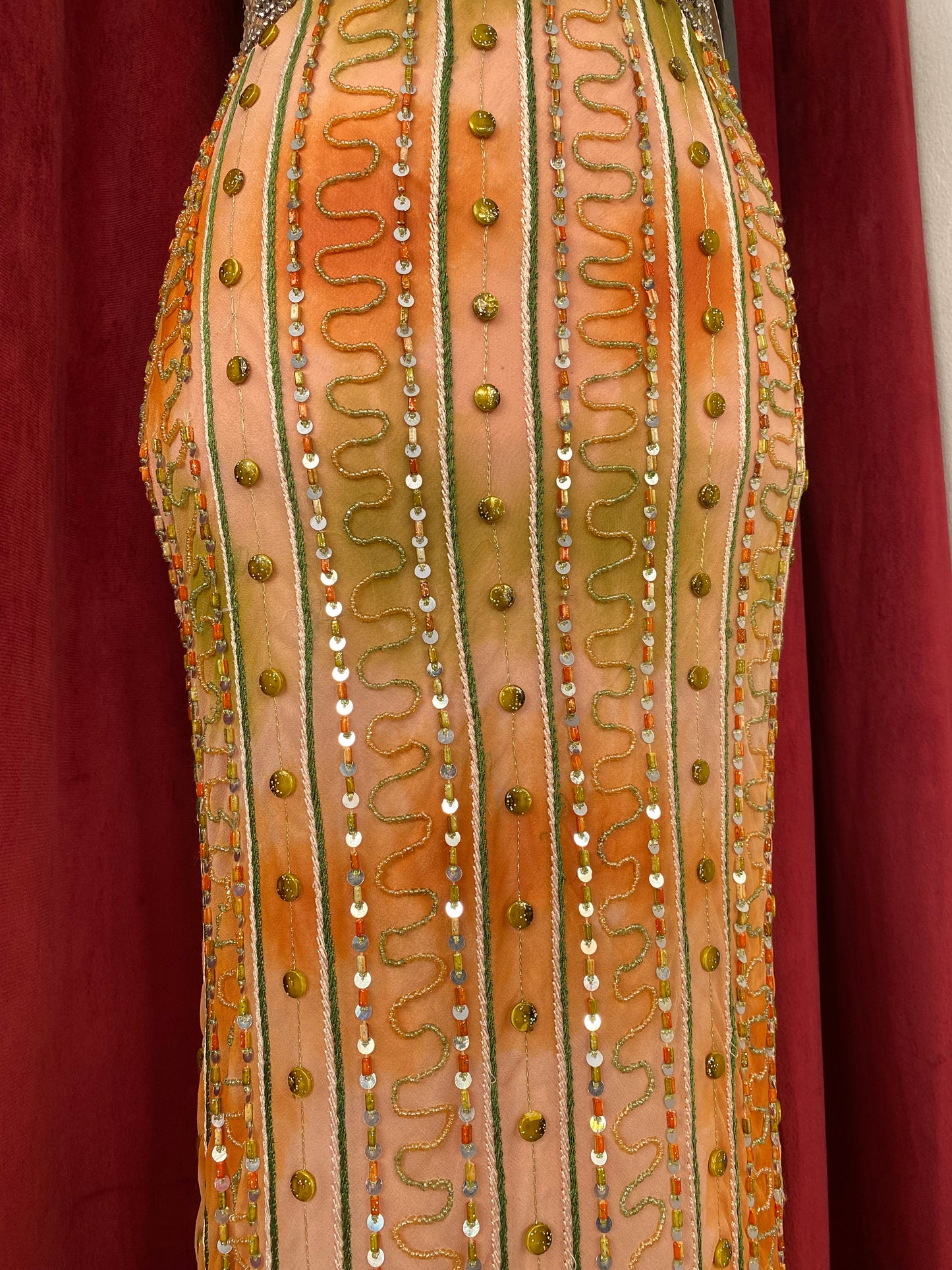 Golden Eden Embellished gown