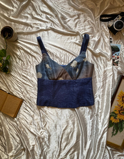 2 pieces brand new blue  set