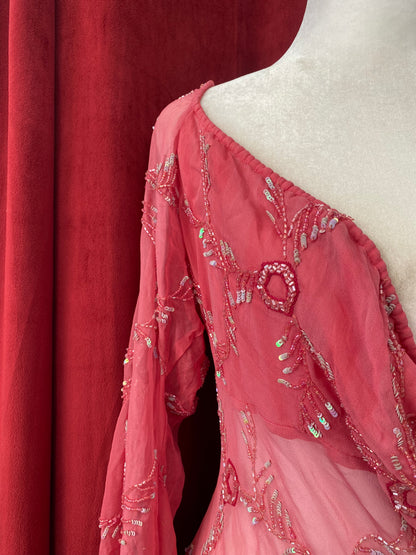 100% silk deadstock dreamy blouse