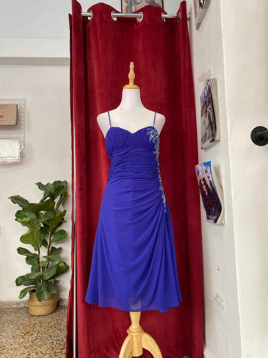 Rich purple bodycon princess dress