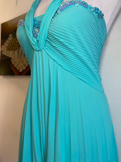 Haute couture jumpsuit brand new with corseted top