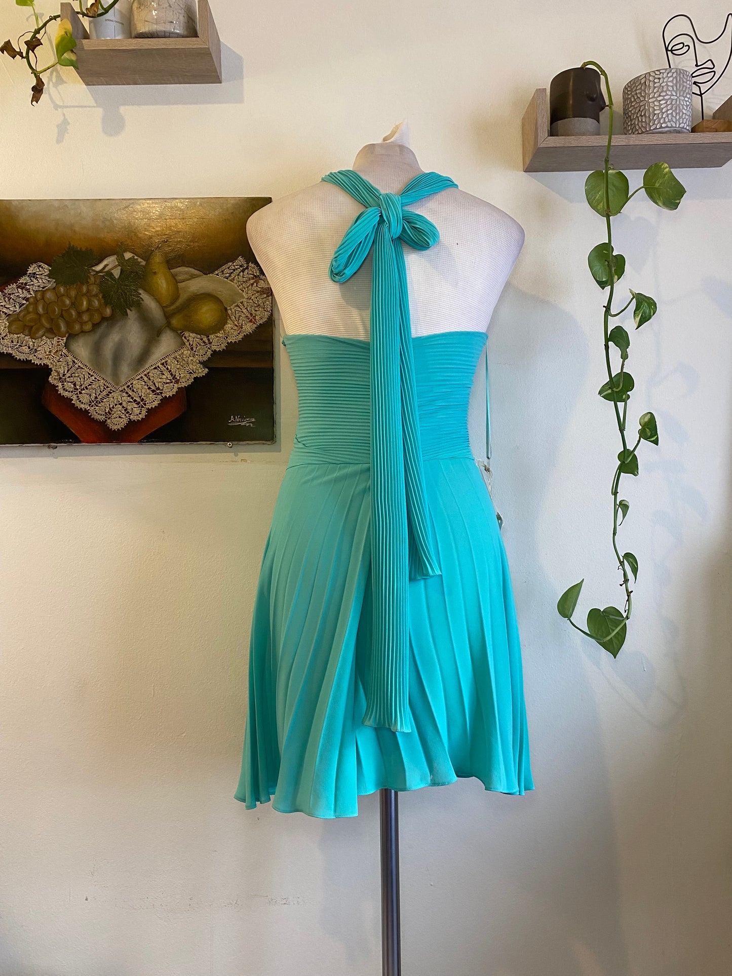 Haute couture jumpsuit brand new with corseted top