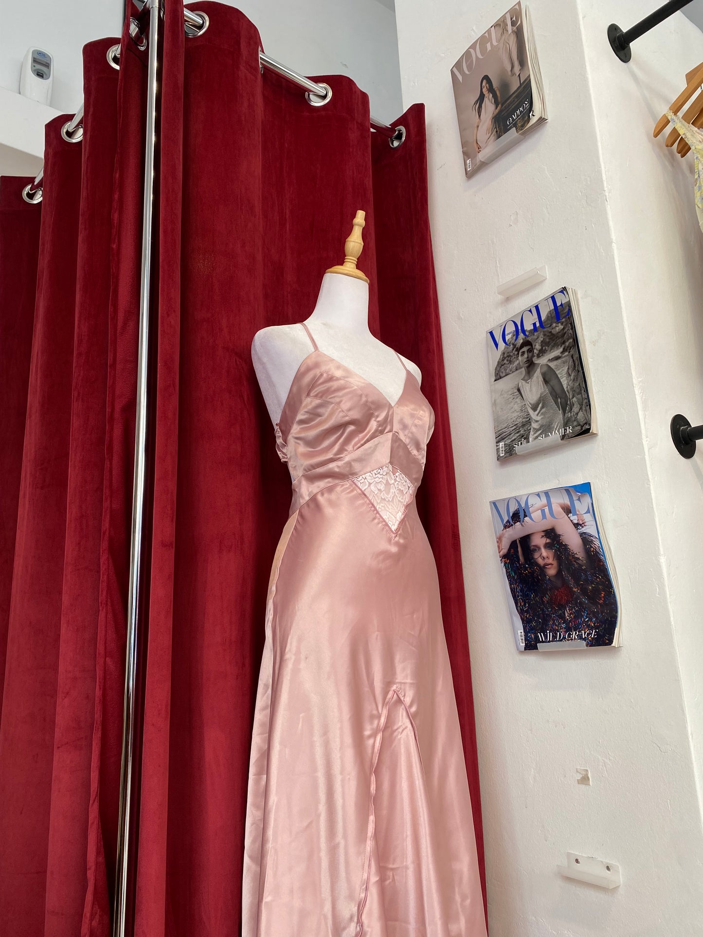 Satin baby pink fairy dress 🧚