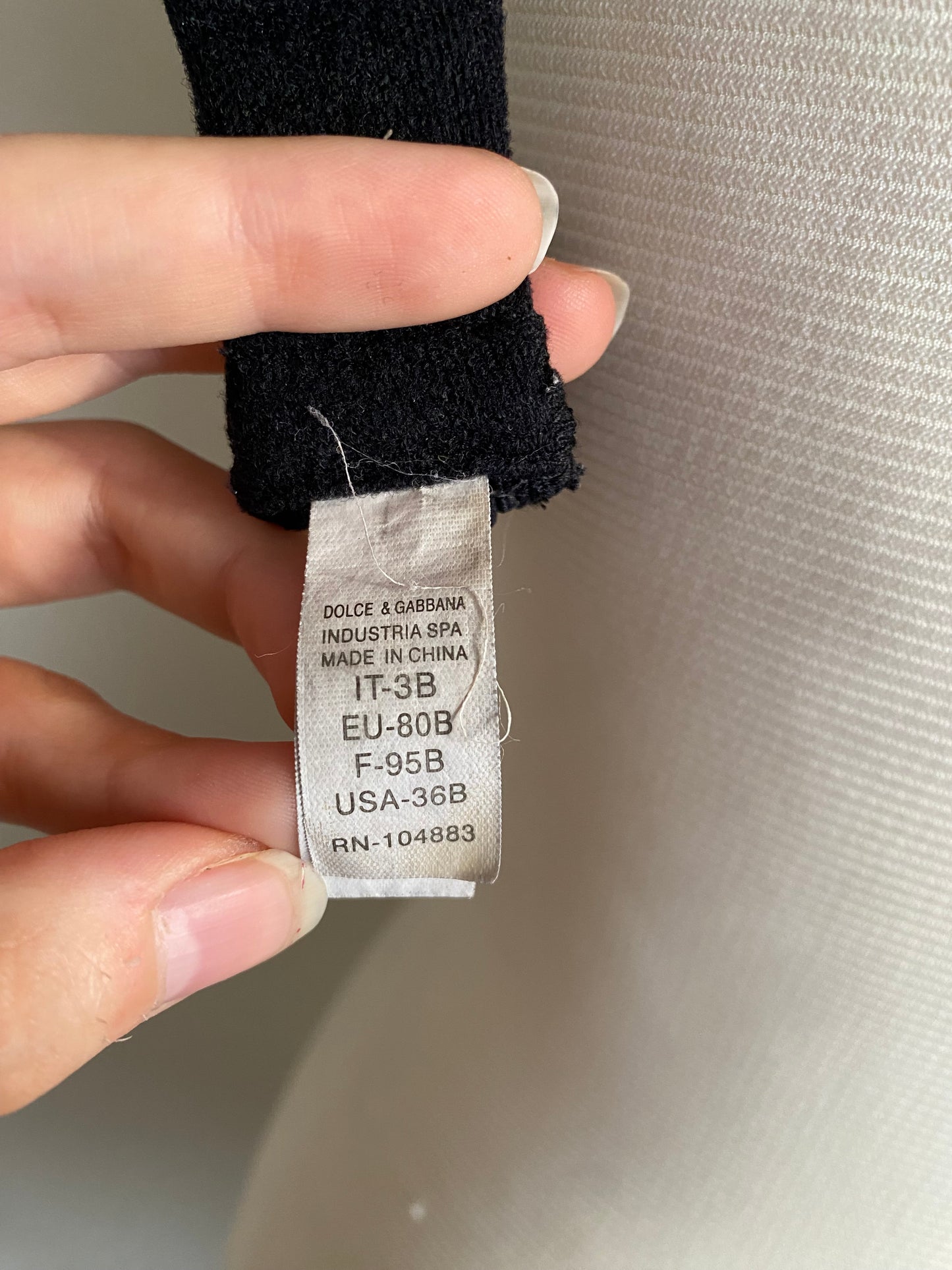 Dolce & Gabbana bra 80B