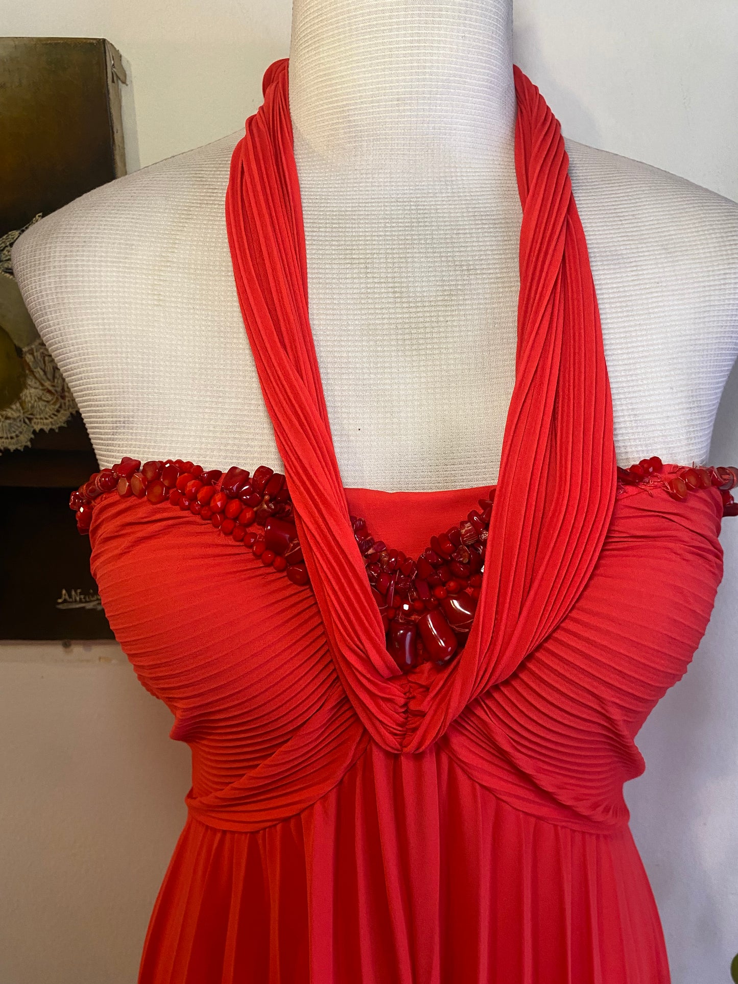 Jumpsuit brand new haute couture mini with corseted top