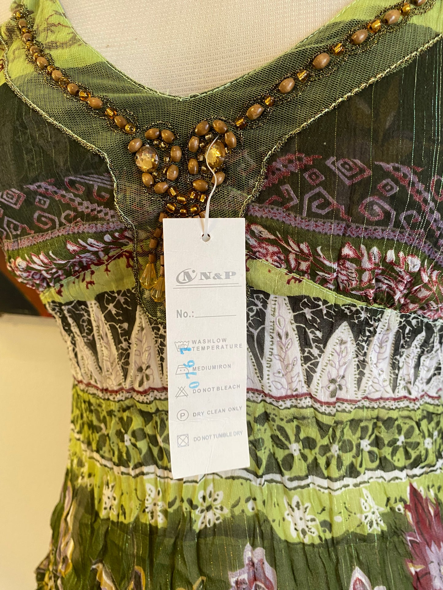 Sold based brand new beaded top