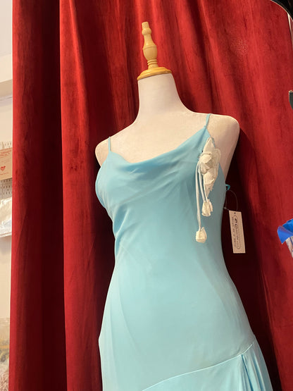 Light blue ruffled maxi dress 🩵