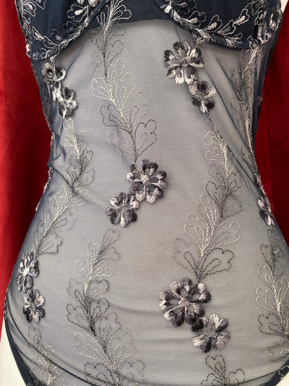 1990s Malizia by La Perla atelier bodysuit