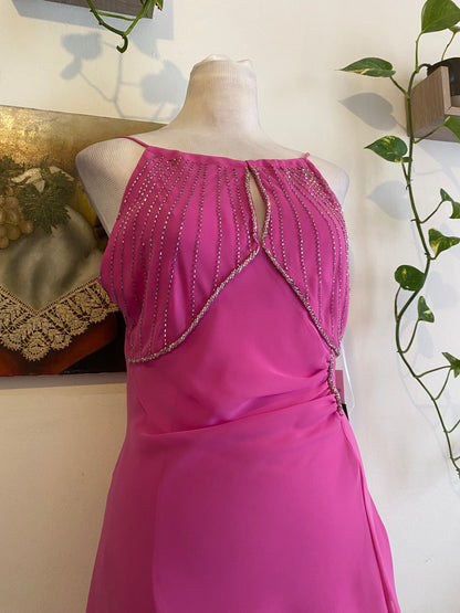 Brand new pink handbeaded top