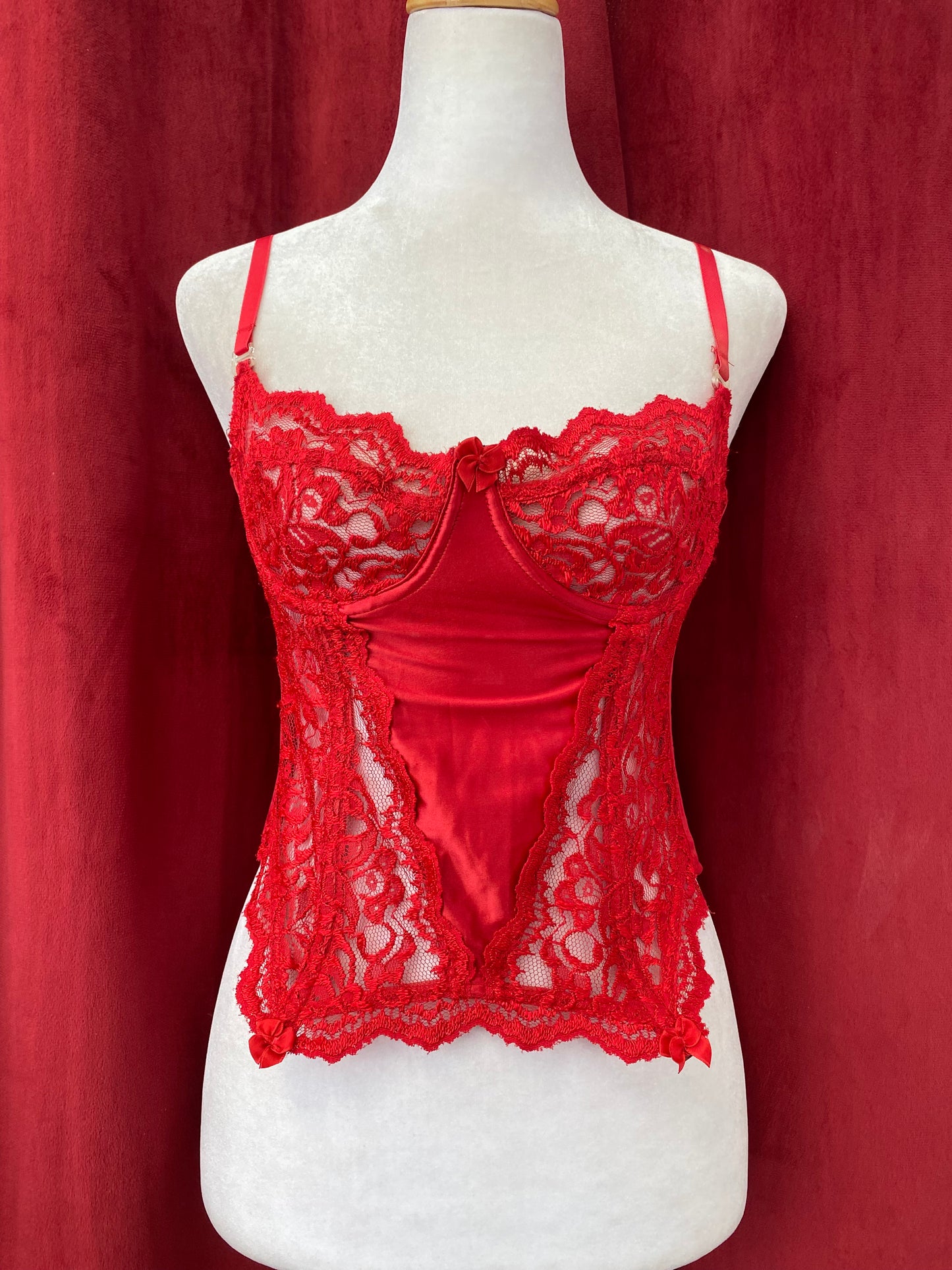 Rouge Royale Satin bodice