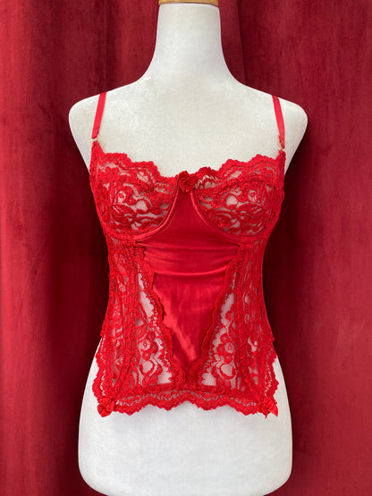 Rouge Royale Satin bodice