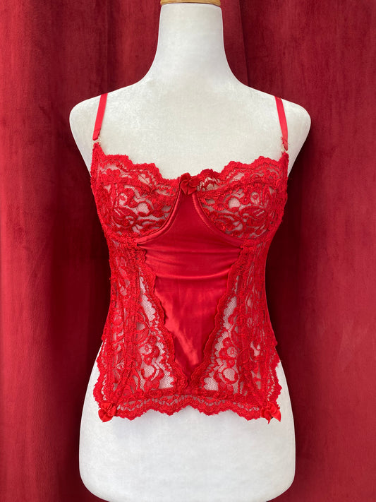 Rouge Royale Satin bodice