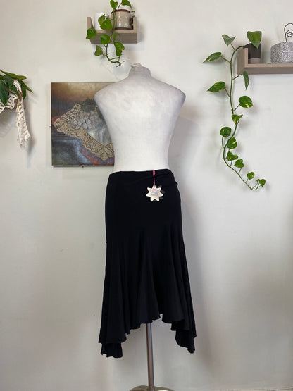 Brand new y2k ruffled sequin skirt