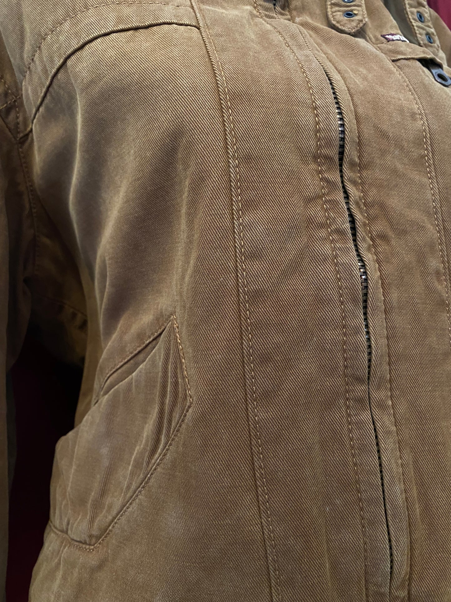 Marlboro Classics 100% cotton brown jacket