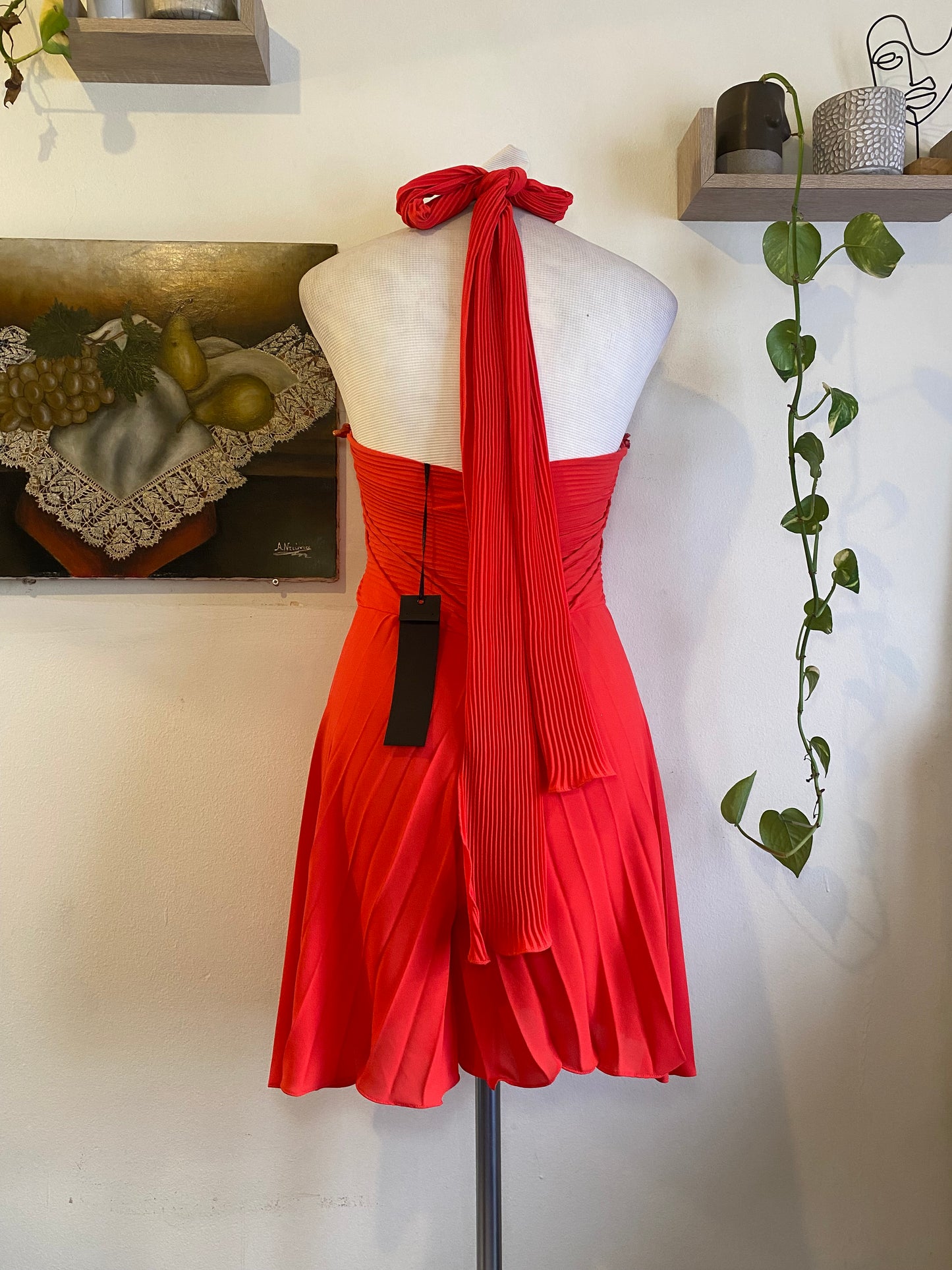 Jumpsuit brand new haute couture mini with corseted top