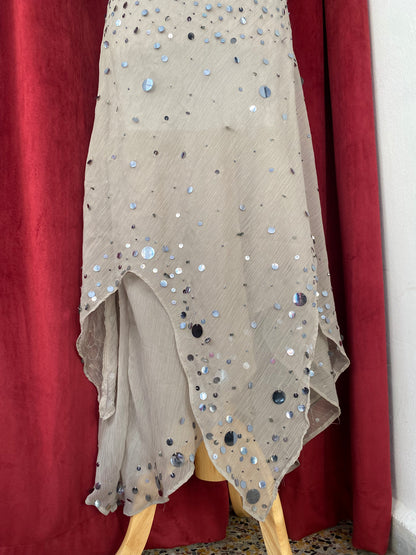 K derhy rare sequin gown