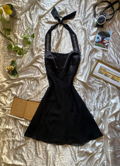 Black little formal black summer dress