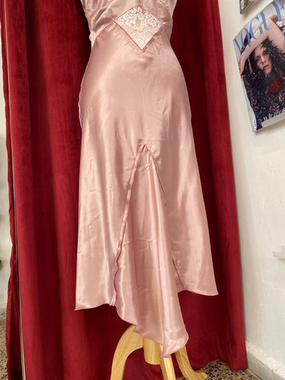 Satin baby pink fairy dress 🧚