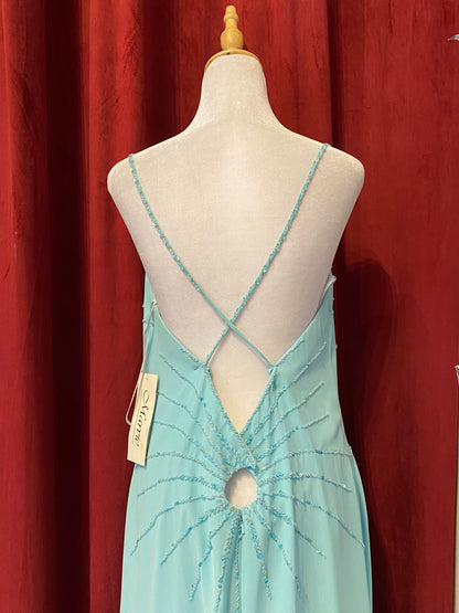 Light blue sequin gown 🩵