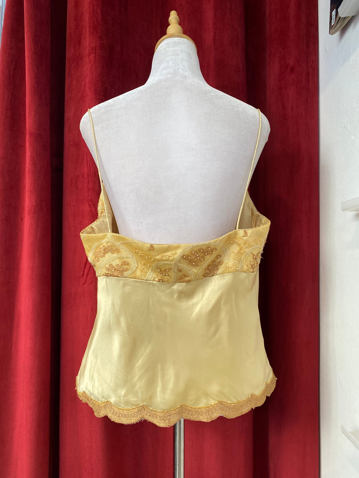 The Golden Heirloom Silk Camisole