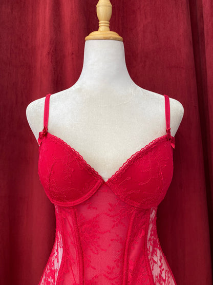 The ultimate red corset