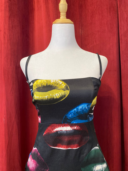 Miss sixty iconic “lipstick”mini dress