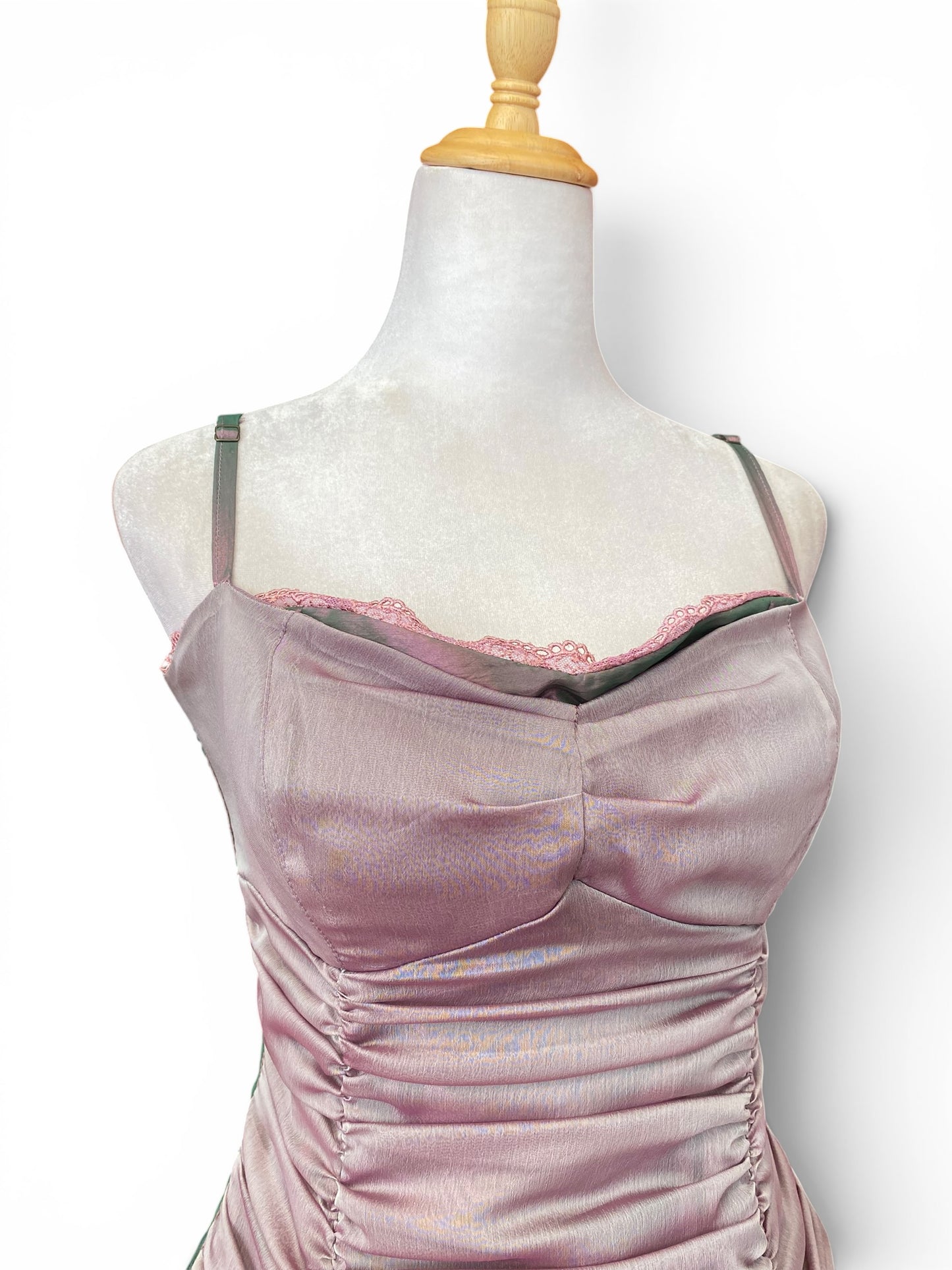 Organza lilac corset