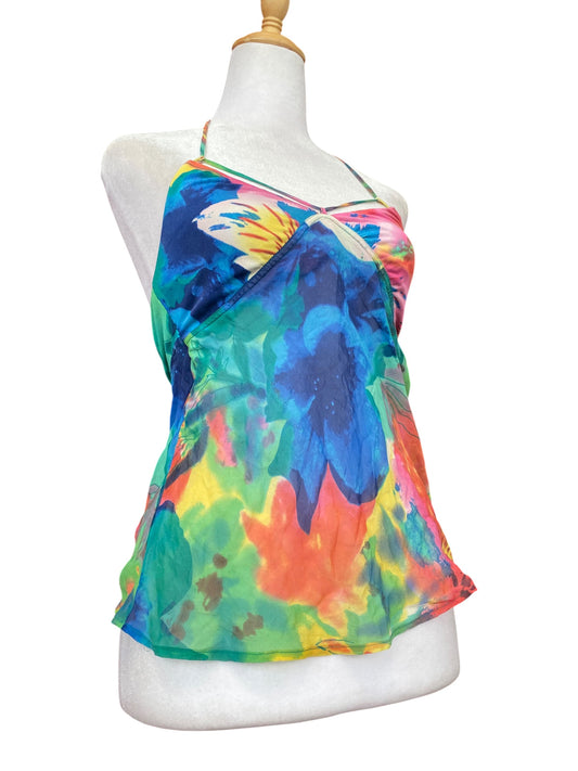 Summer multicoloured top