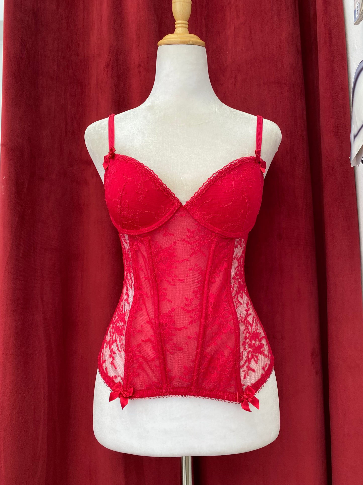 The ultimate red corset
