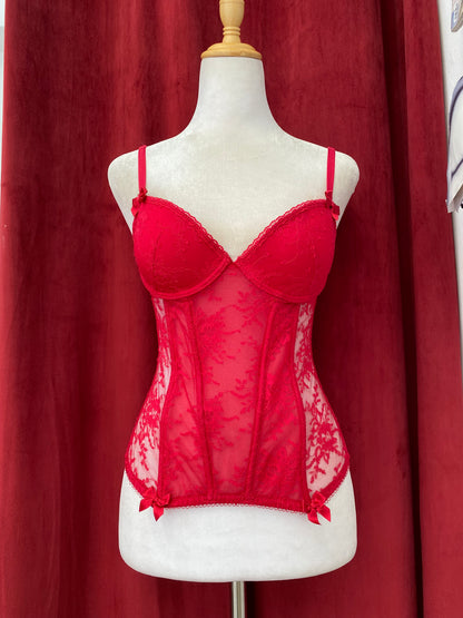 The ultimate red corset