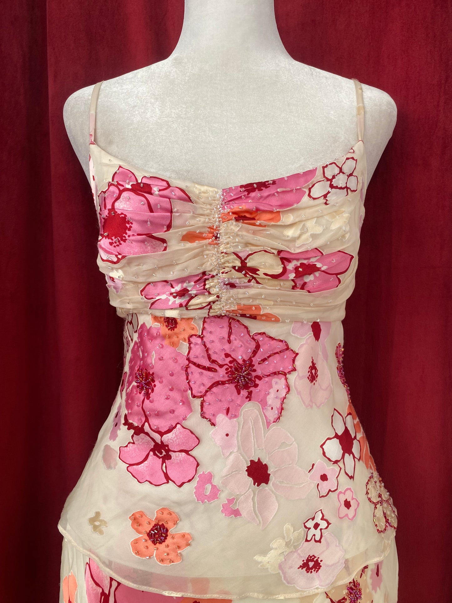Blush Sakura Silk Ensemble set