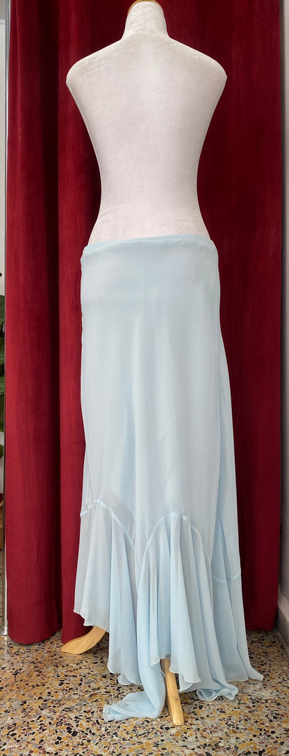 Ethereal baby blue skirt
