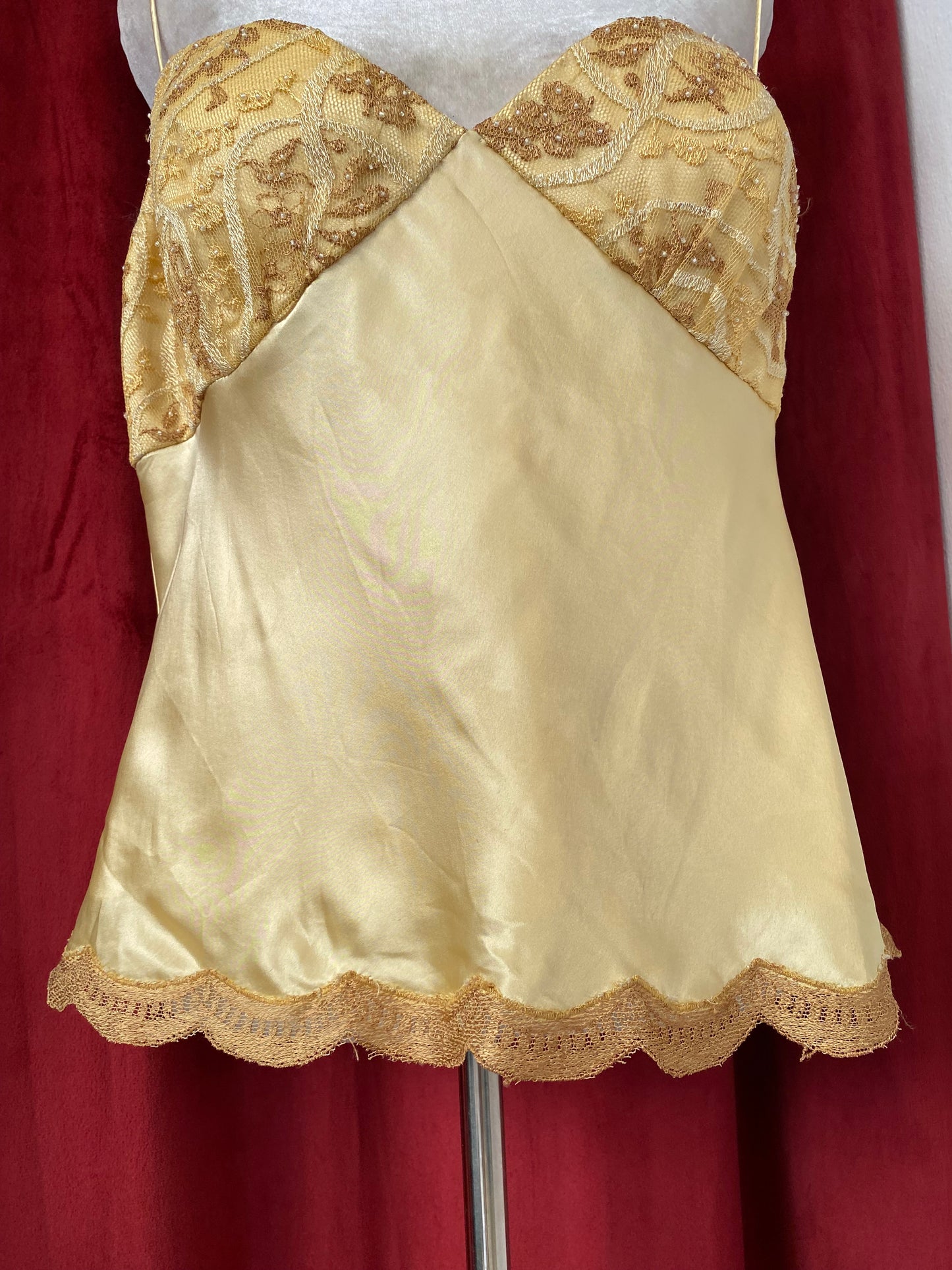 The Golden Heirloom Silk Camisole