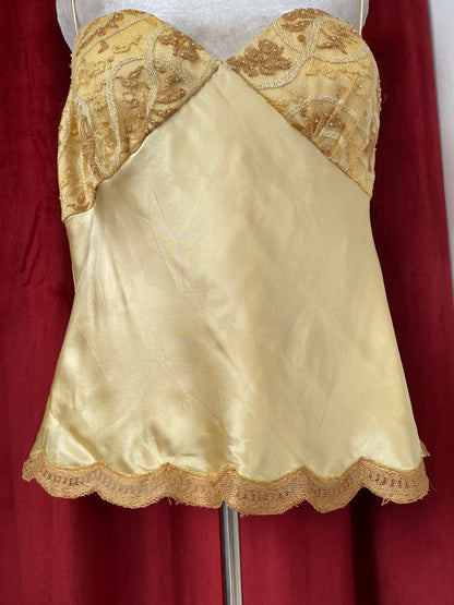 The Golden Heirloom Silk Camisole
