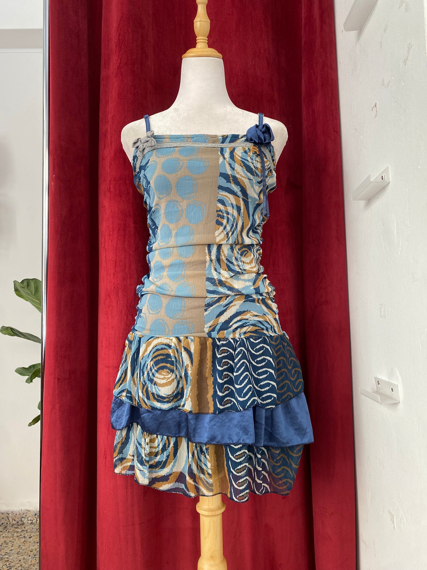 Ruffled Y2K dress