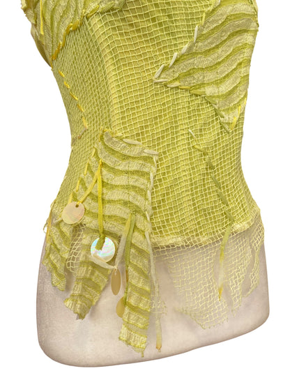 Lime Green corset