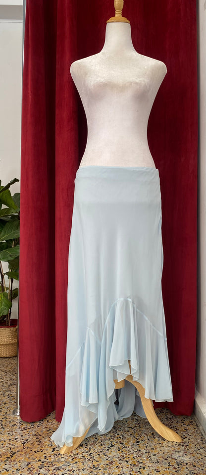 Ethereal baby blue skirt