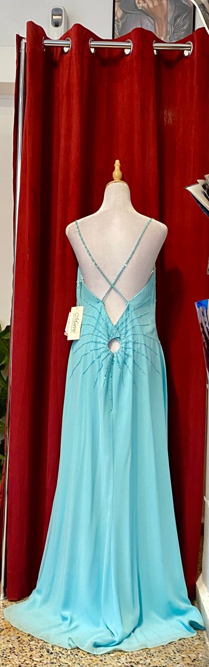 Light blue sequin gown 🩵