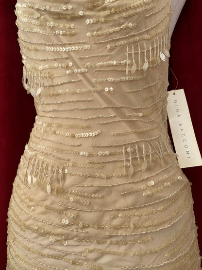 100% silk mermaid handbeaded top