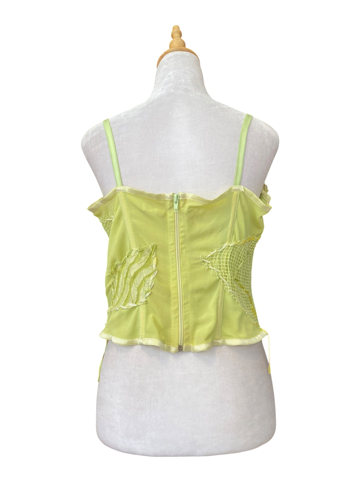 Lime Green corset