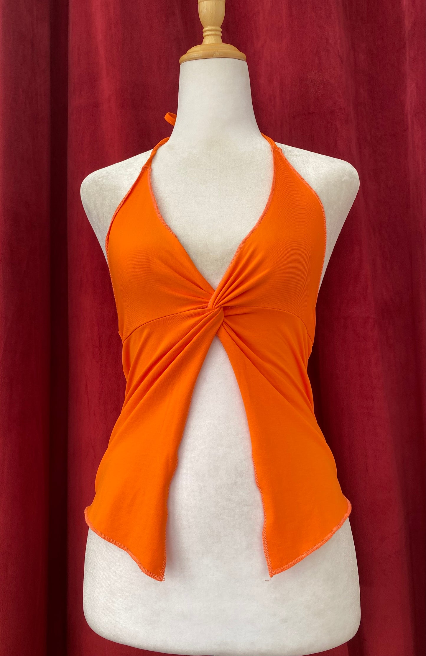 Orange y2k top 🧡