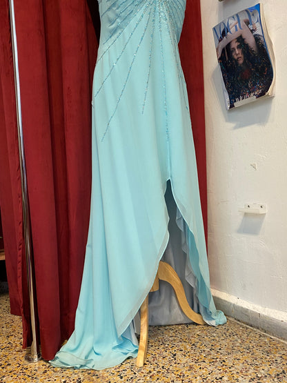 Light blue sequin gown 🩵
