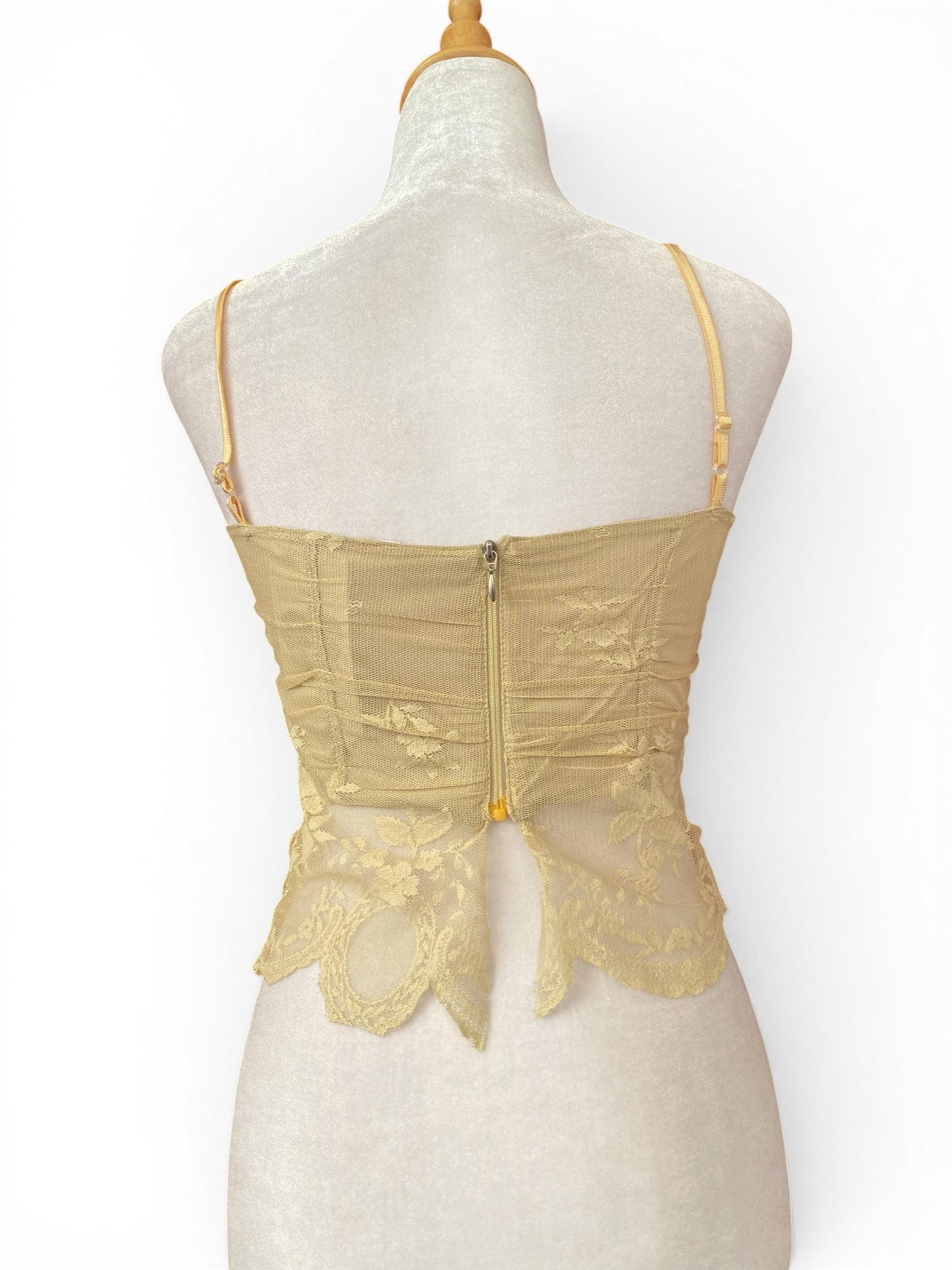 Lace beige top