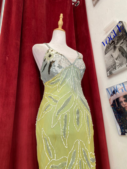 100% silk ethereal ombré gown ✨