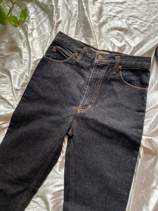 Black 90s cotton jeans
