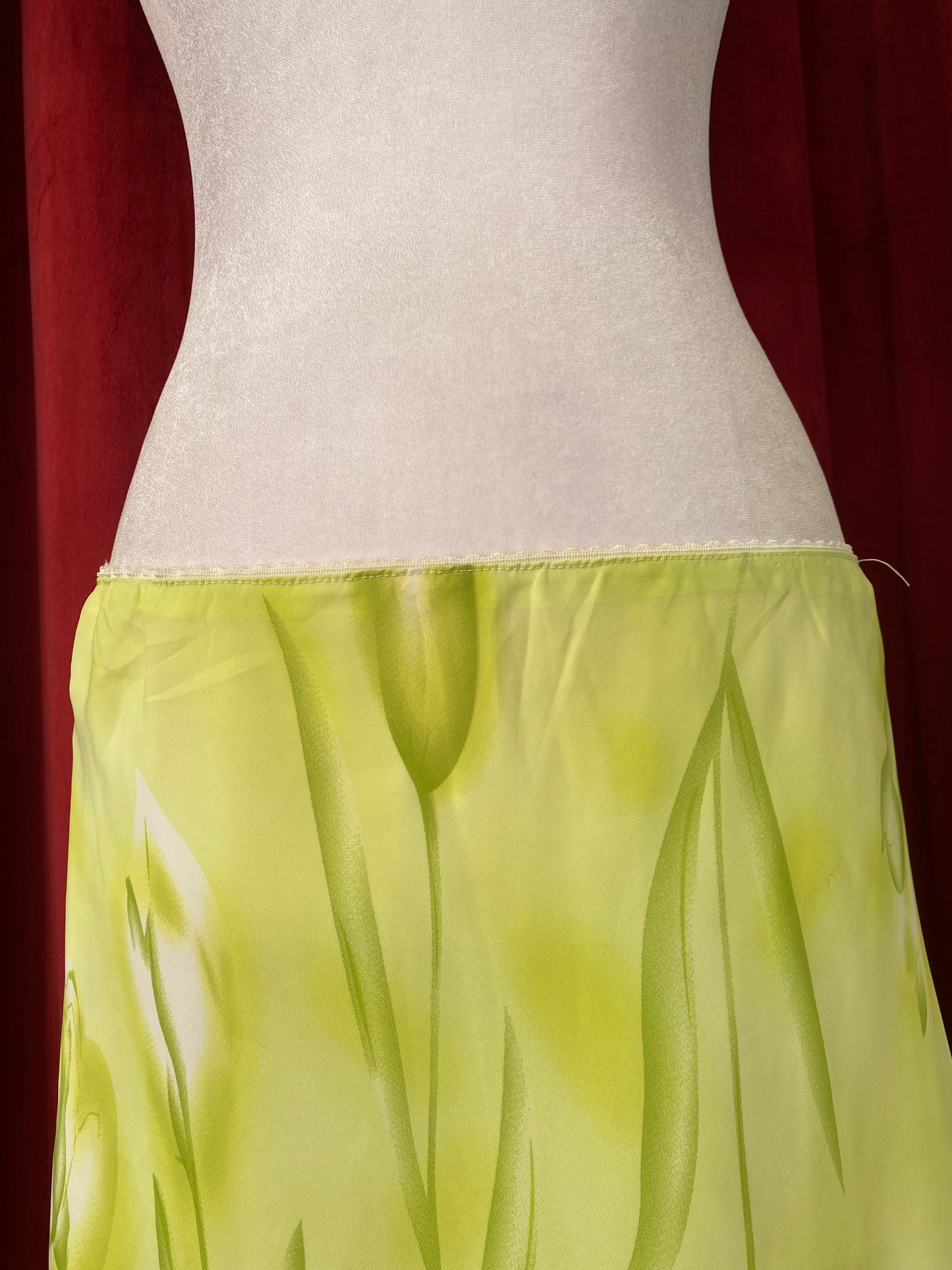 Light green summer skirt 🫒