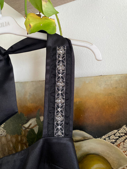 Black little formal black summer dress